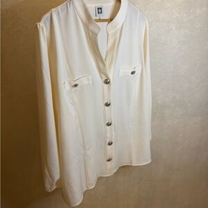 Anne Klein Ivory Blouse